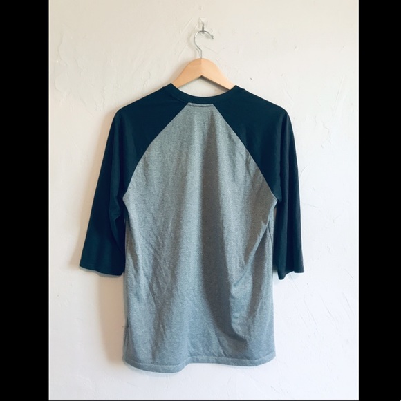 Nike Gray & Black Baseball Dri-Fit Tee - Picture 2 of 6